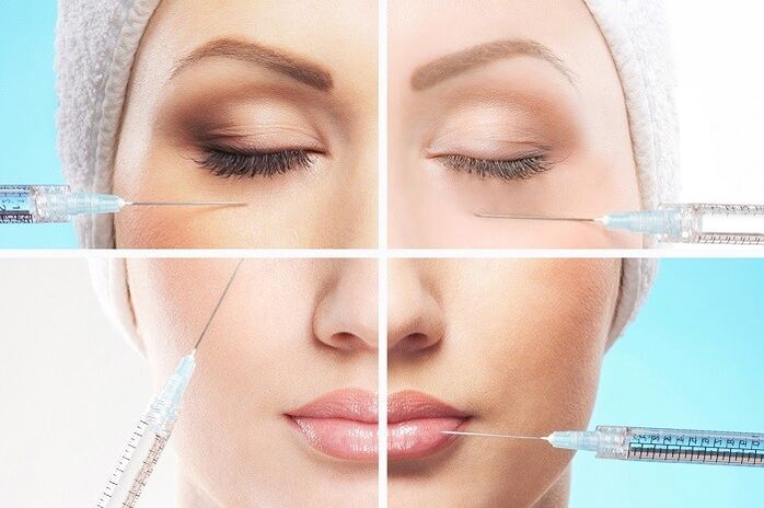 Skin rejuvenating injections