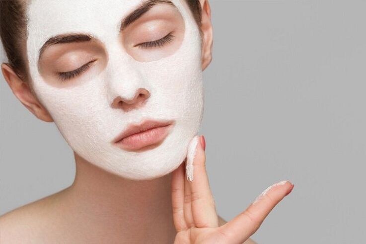 mask for facial skin rejuvenation